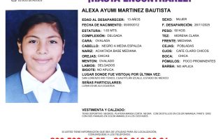 Reporta Cuautitlán Izcalli otra desaparición sumada al caso de Jeshua