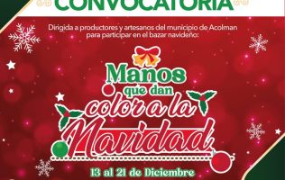 Saca la cartera para apoyar en esta Navidad a los artesanos en Acolman