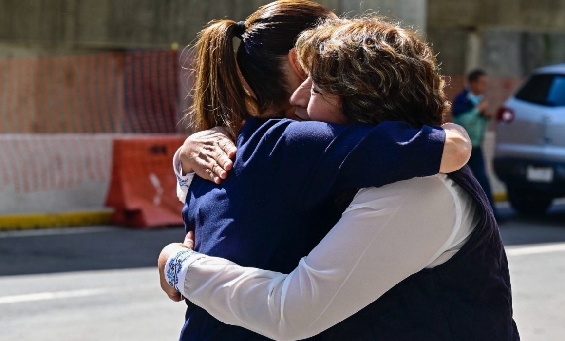 Se solidariza Delfina Gómez con Claudia Sheinbaum tras acoso