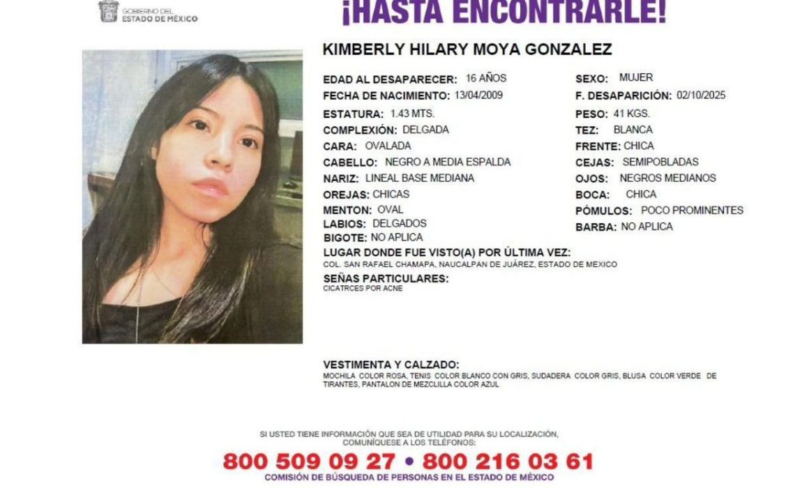 Señalan a presunta secta en investigación por desaparición de Kimberly Hilary Moya