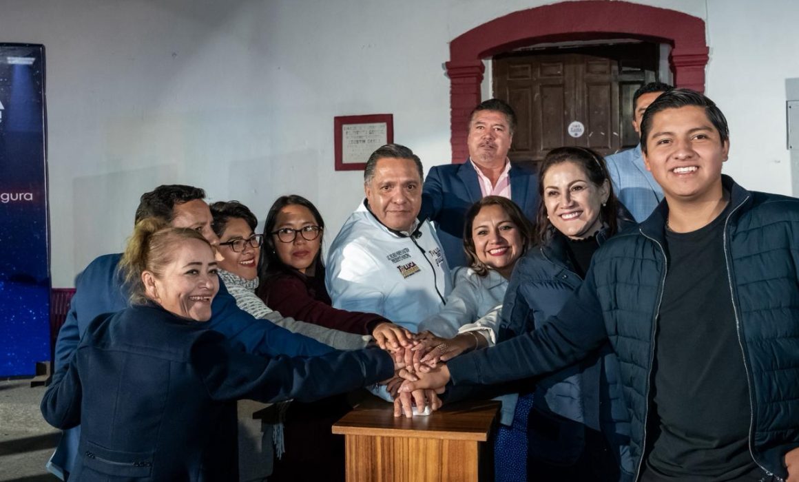 Sigue adelante programa Toluca se Llena de Luz; iluminan Capultitlán