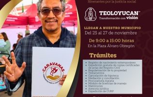 Siguen las Caravanas Itinerantes del Edomex; es turno de Teoloyucan