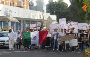 Uruapan: marchan en Caravana por la Paz y la Justicia de Carlos Manzo