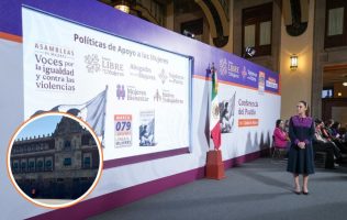 Vallas en Palacio, para evitar confrontaciones: Sheinbaum
