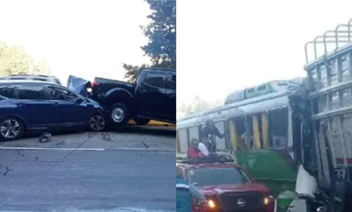 Fatal accidente en Ixtapaluca deja 1 muerto y 33 heridos