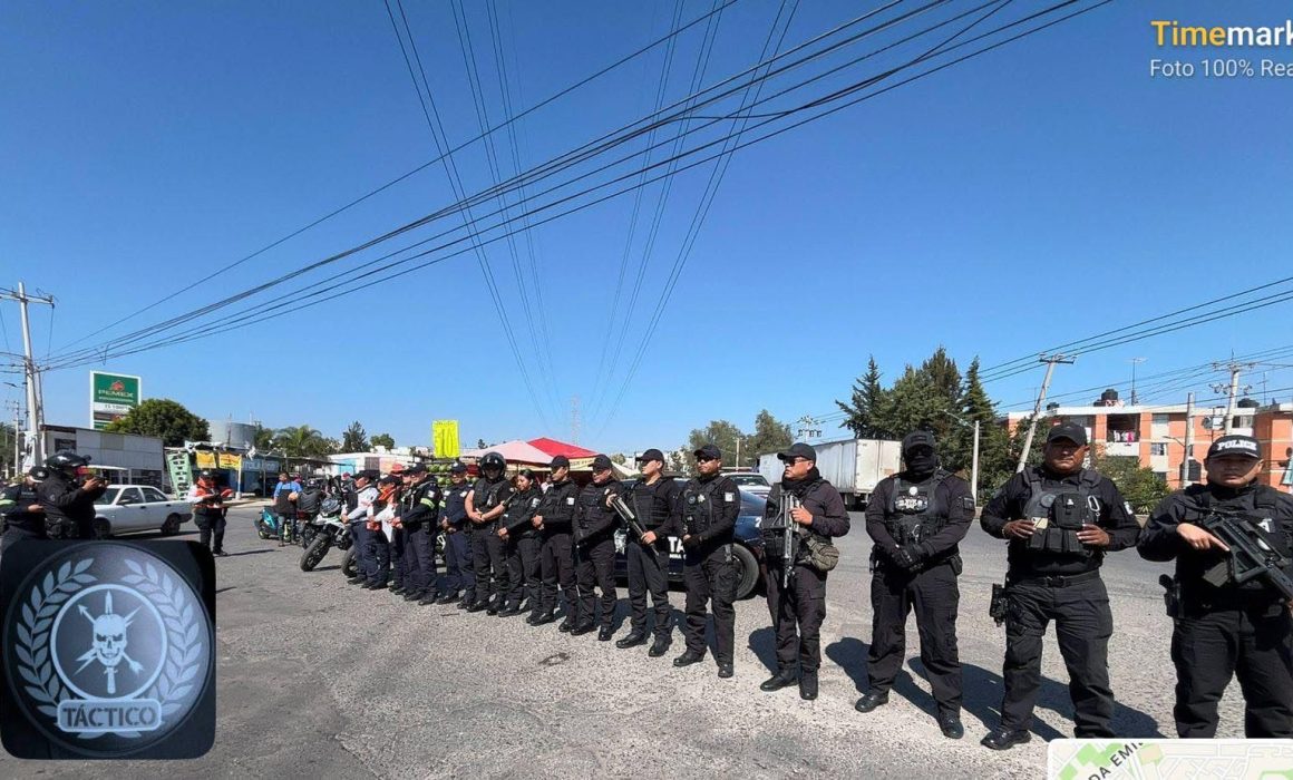 Activan vigilancia preventiva en Cuautitlán Izcalli por temporada comercial