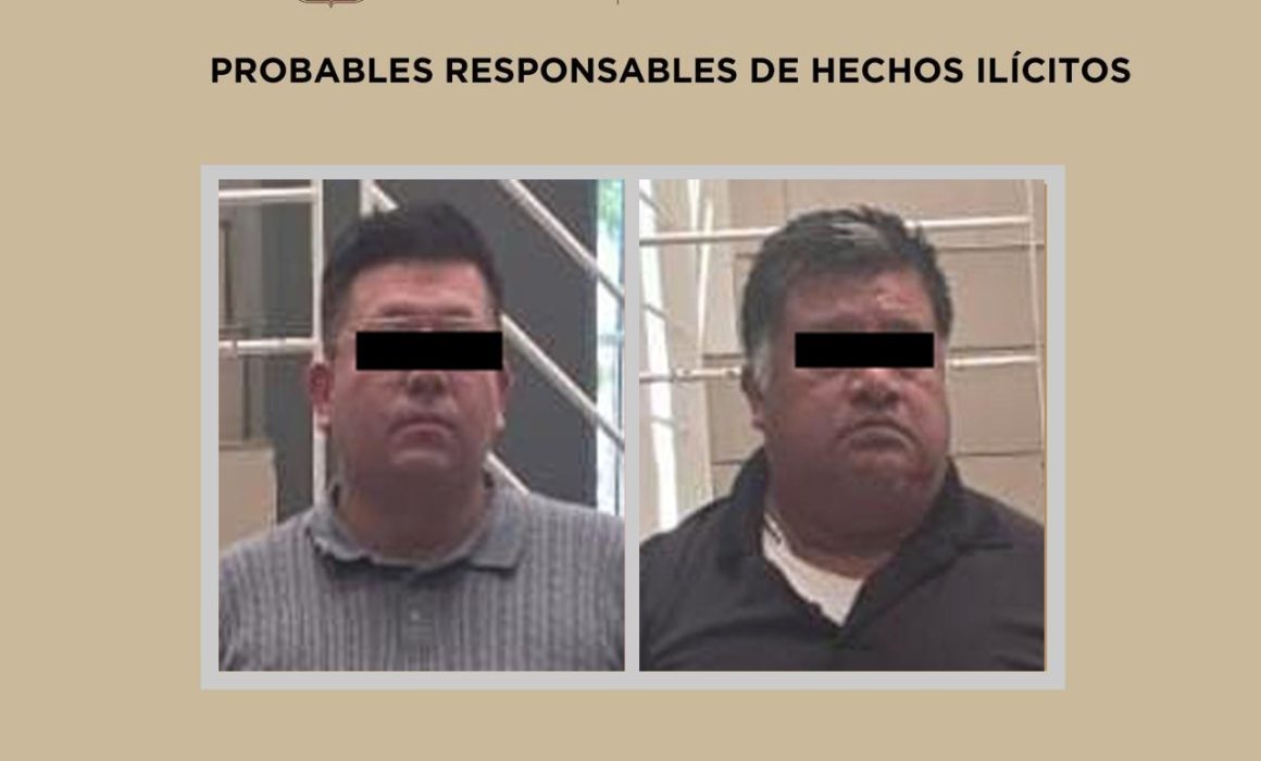 Agarran en Naucalpan a 2 sujetos con 47 mdp y armas de fuego