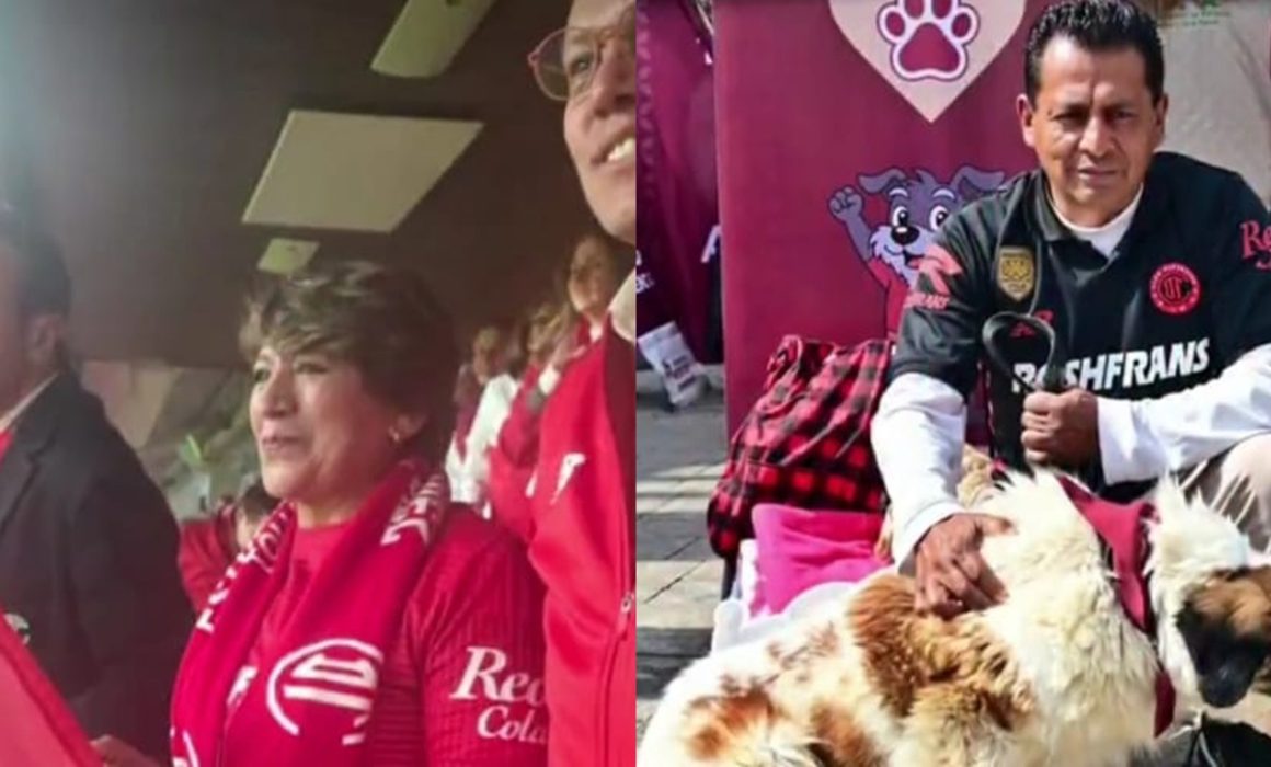 Agradece Delfina Gómez apoyo de afición de Toluca al Croquetón