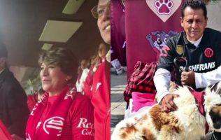 Agradece Delfina Gómez apoyo de afición de Toluca al Croquetón