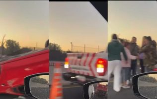 Amanece Ecatepec con volcadura de auto en dirección a Las Américas