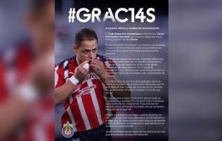 Anuncia Chivas la salida de Chicharito