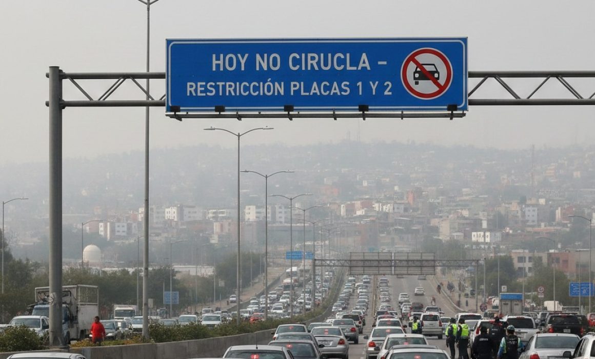 Aplicarán sanciones del Hoy No Circula en el Edomex a partir de 2026