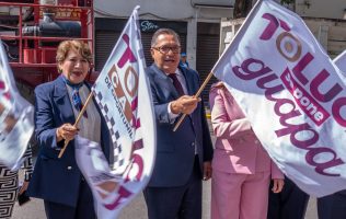 Arranca pavimentación en calles de Toluca con maquinaria especializada