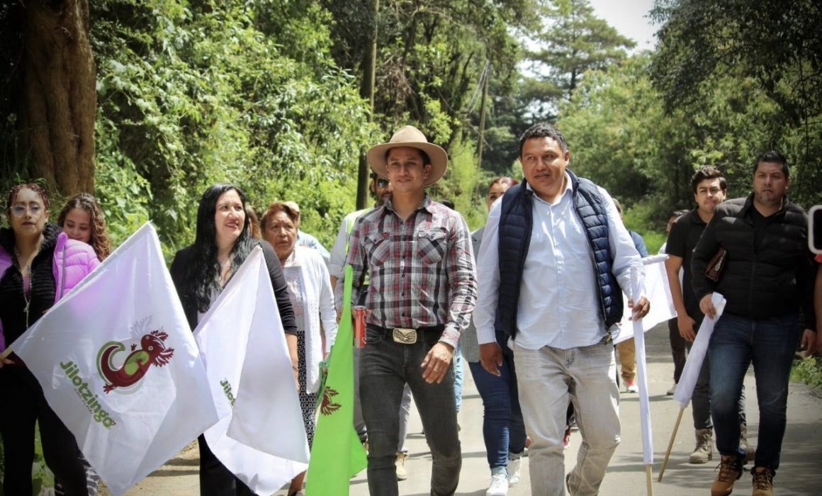 Avanza con rumbo Jilotzingo en la transformación de sus comunidades