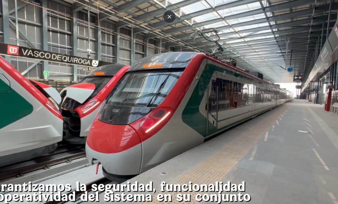 Avanzan pruebas operativas de Tren Interurbano México-Toluca