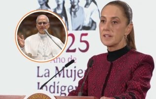 Buscamos llamada con el Papa para formalizar invitación: Sheinbaum