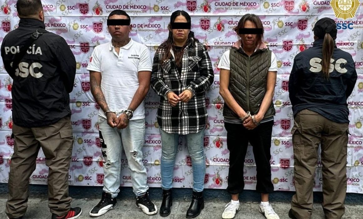 Caen 3 de Los Negros por extorsión a choferes en paradero Indios Verdes