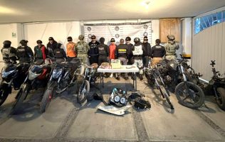 Caen 7 en Toluca por desvalijar motos en operativo interinstitucional