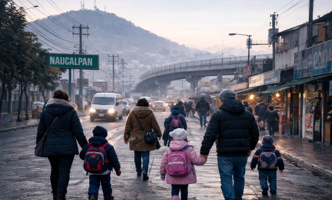 Siguen los fríos y las lluvias en el Estado de México, según Conagua