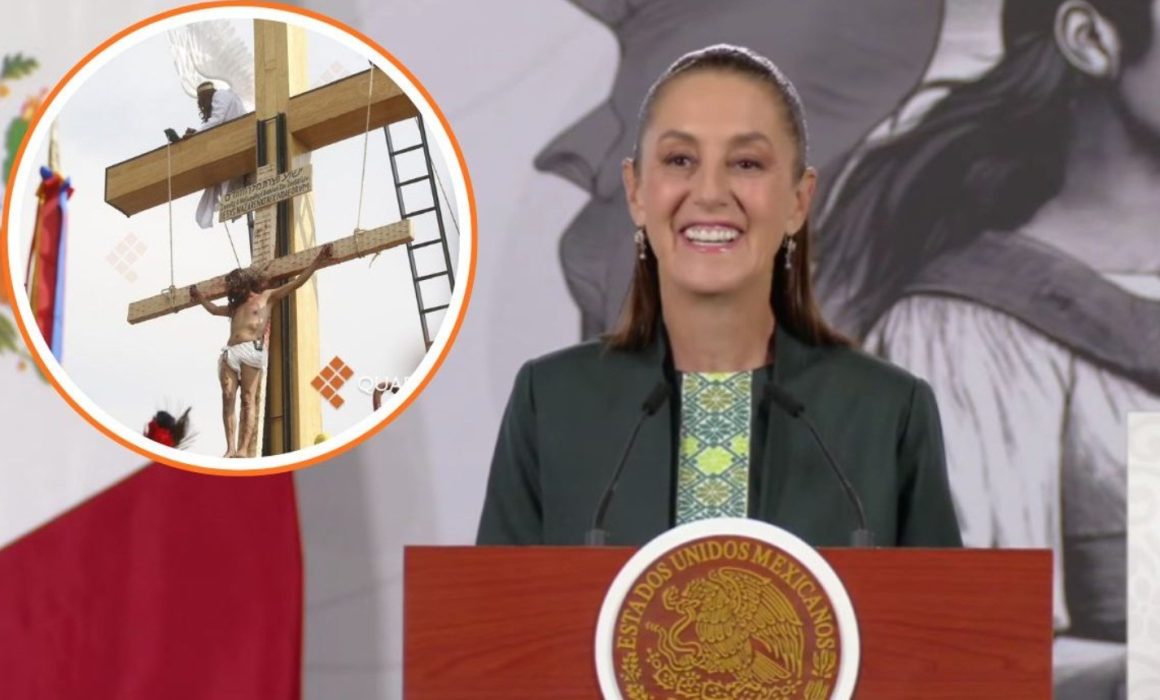 Celebra Sheinbaum inscripción de la Pasión de Iztapalapa en la Unesco