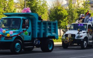 Celebran a la virgen trabajadores de Servicios Públicos de Toluca