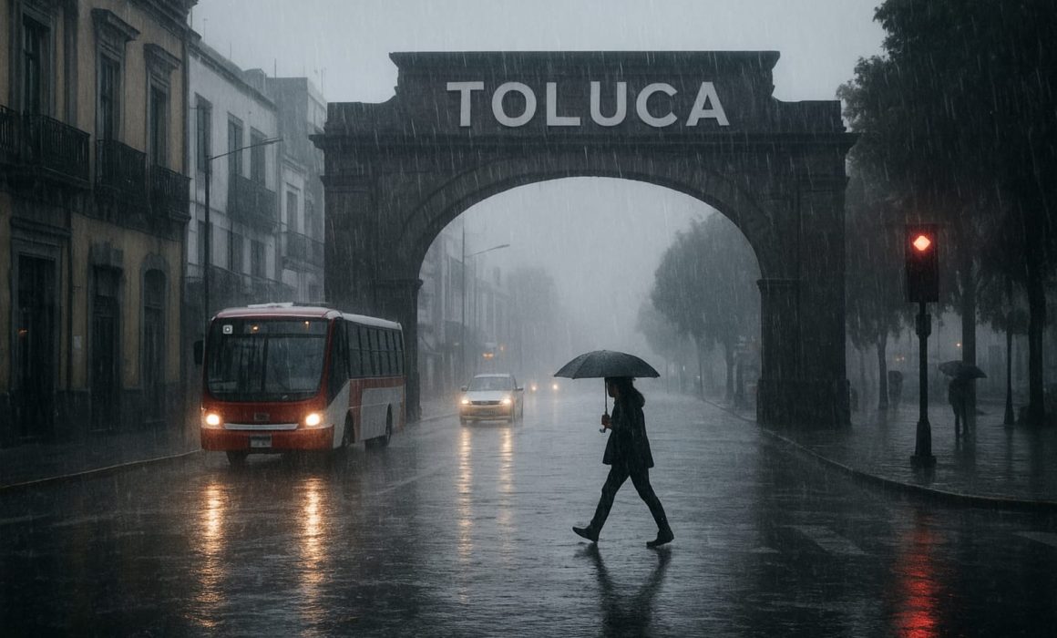 Prevé Conagua chubascos y lluvias aisladas en Edomex el fin de semana