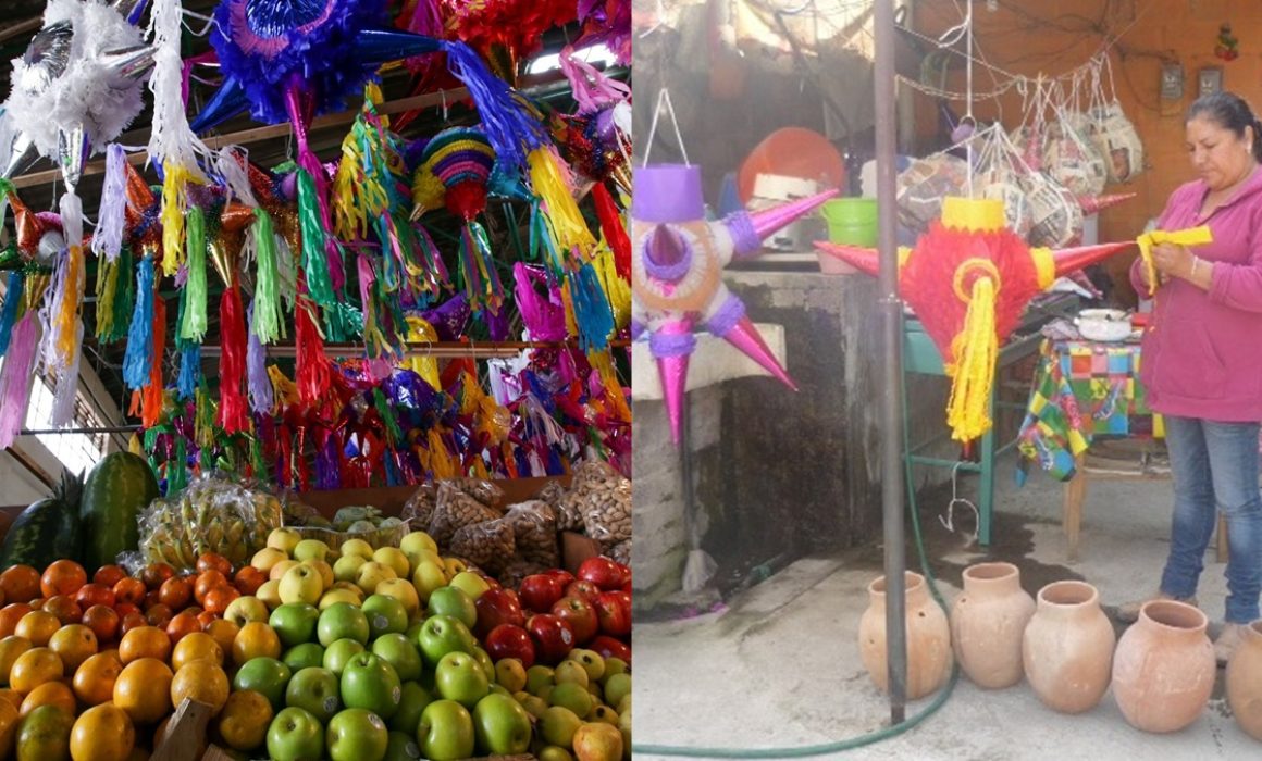 Conservan la fiesta pero no su significado dulces en las piñatas