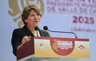 Consolida Delfina Gómez su liderazgo con 65.6% de aprobación en Edomex