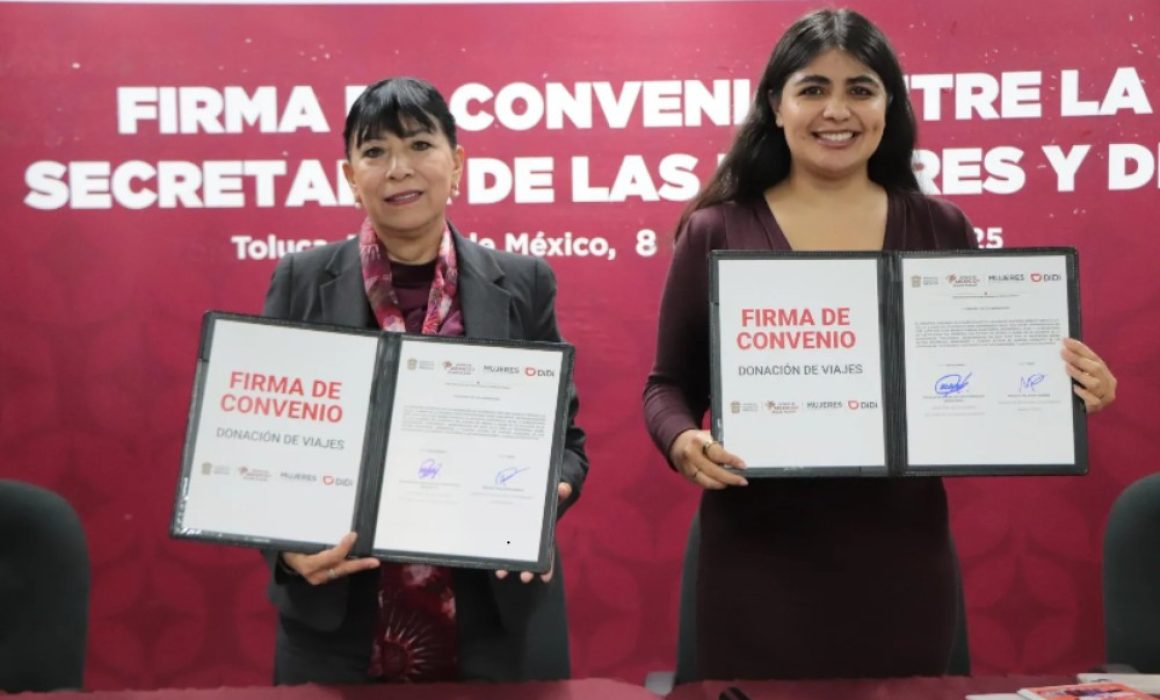 Dará Delfina Gómez movilidad segura con descuentos a mujeres violentadas