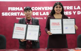 Dará Delfina Gómez movilidad segura con descuentos a mujeres violentadas