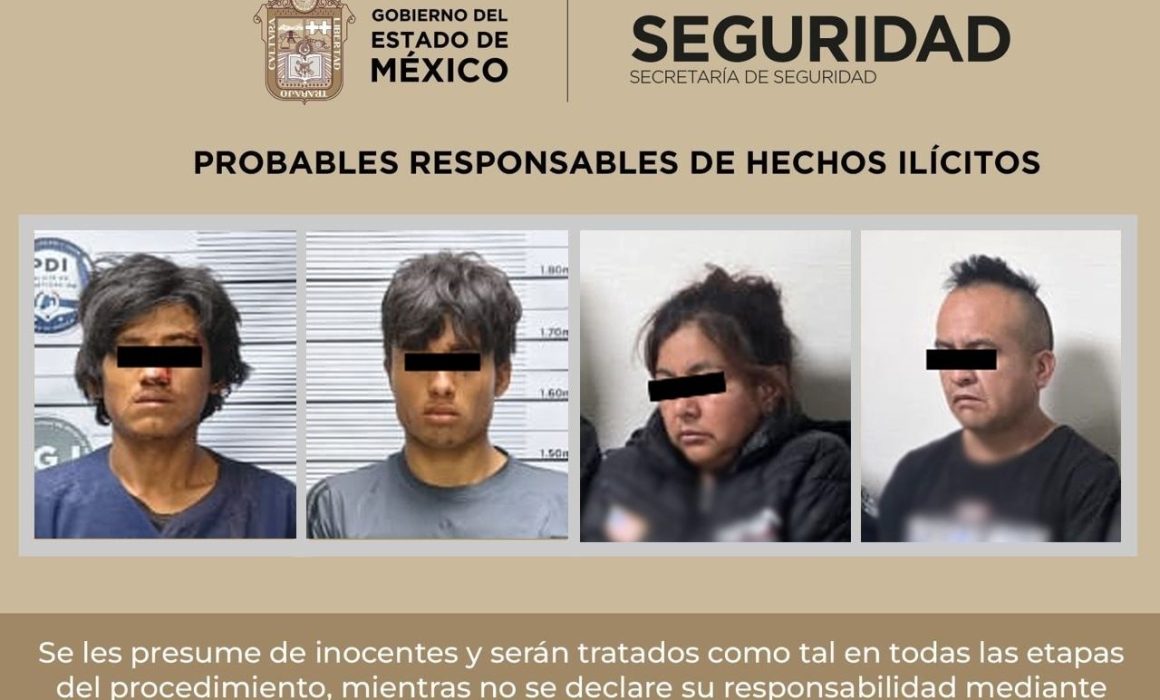 Desarticulan grupo delictivo en Chimalhuacán: 2 de ellos por homicidio