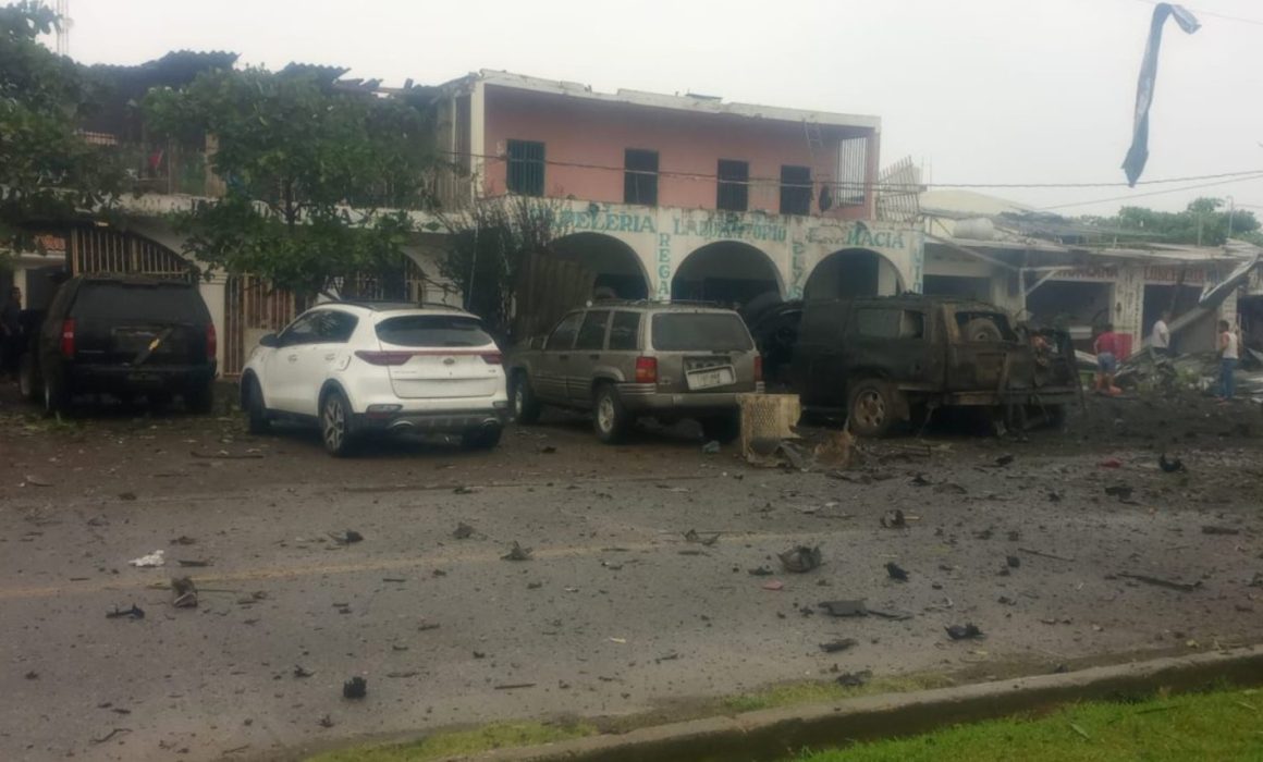 Descarta García Harfuch terrorismo en autobomba de Michoacán