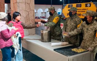 Despliegan Plan DN-III-E en Edomex ante heladas y frío intenso invernal
