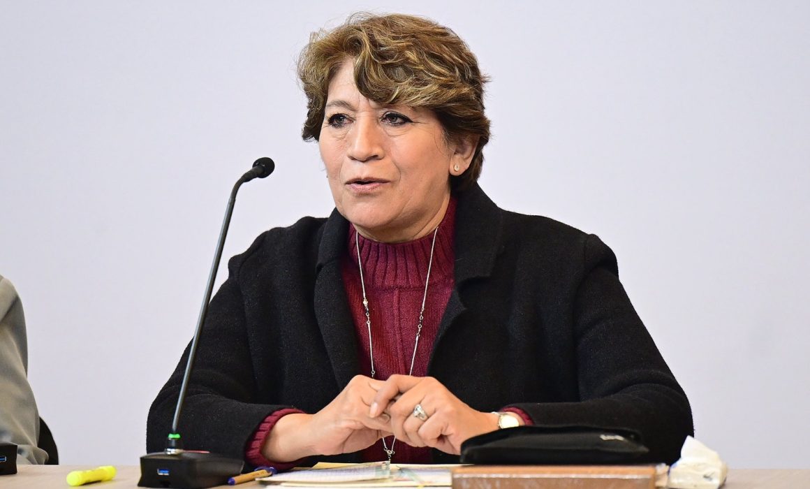 Destaca Delfina Gómez reducción de robo a vehículos y extorsión