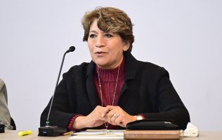 Destaca Delfina Gómez reducción de robo a vehículos y extorsión