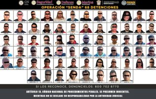 Destapan red criminal y detienen a 68 por robo a transportistas en Edomex