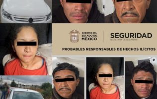 Detienen a 2 hombres y una mujer por homicidios en Ecatepec y Acolman