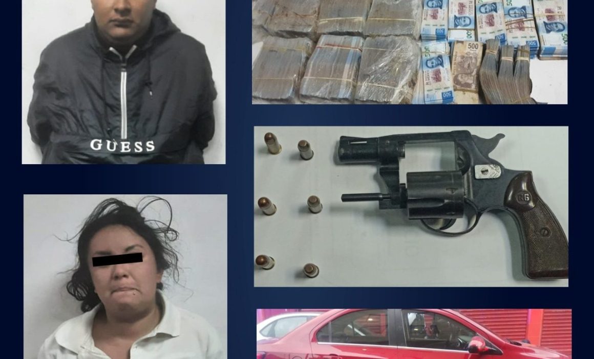 Detienen en Nezahualcóyotl a presuntos ladrones con más de 7 mdp