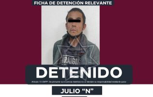 Detienen policías de Chimalhuacán a presunto ladrón de escuela