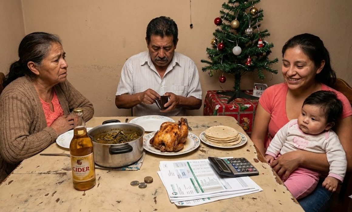 Enfrentan desafíos financieros familias con cenas de Navidad y Año Nuevo