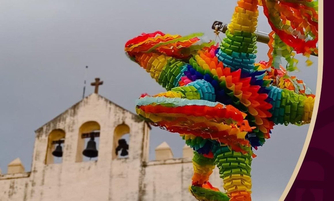 Envía Delfina Gómez reconocimiento a Acolman por el día de la piñata