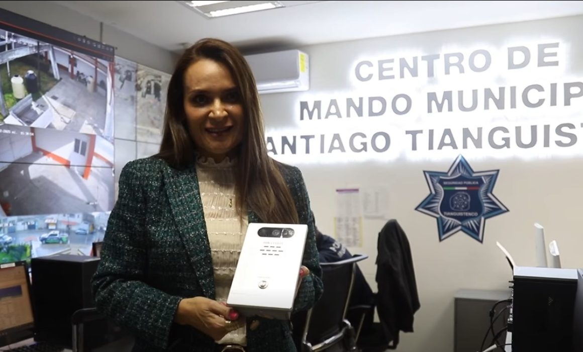 Erika Olea emite mensaje navideño destacando logros de seguridad en Tianguistenco
