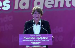 Estar con X o Y solo divide Delfina Gómez exige frenar división