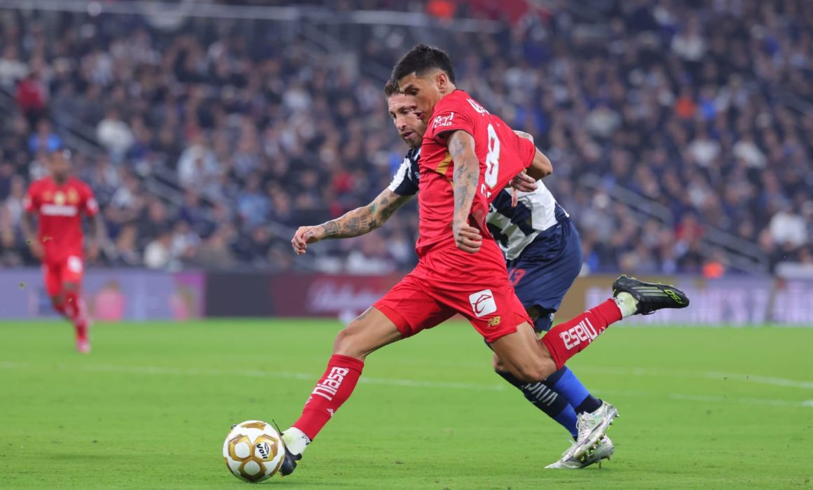 Falla Toluca a placer y regresa de Monterrey con desventaja 1