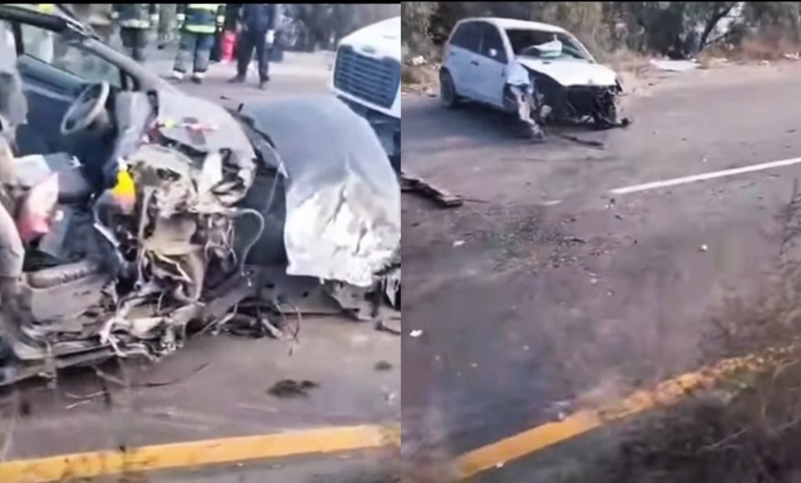 Fallecen 2 mujeres en impactante accidente vial entre Acolman y Ecatepec