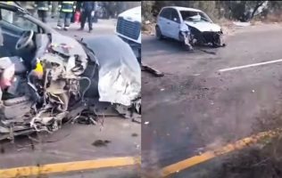 Fallecen 2 mujeres en impactante accidente vial entre Acolman y Ecatepec