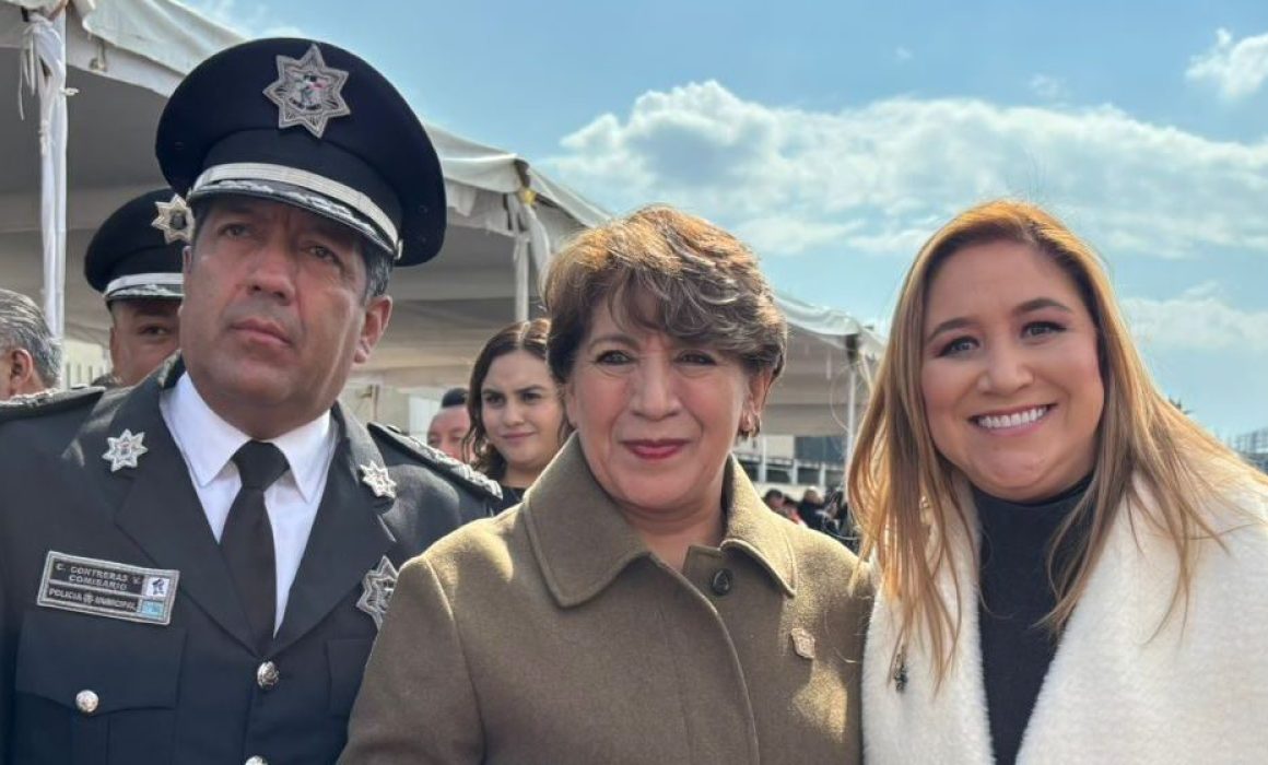 Fortalece Delfina Gómez la seguridad del Edomex con nuevos cadetes