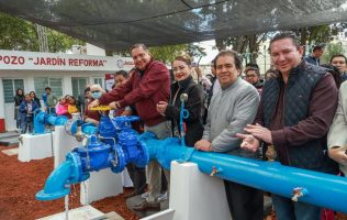 Garantiza Ricardo Moreno abasto de agua en Toluca con 21 nuevos pozos
