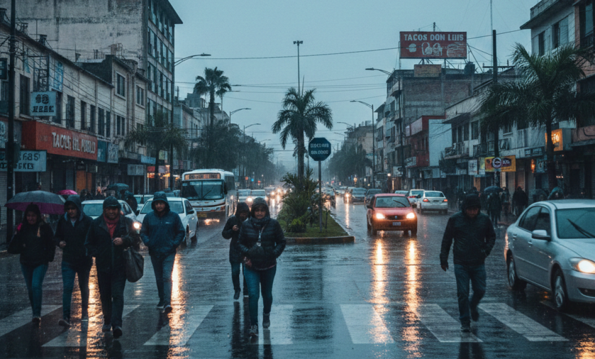 Conagua advierte de lluvias hoy 23 de diciembre