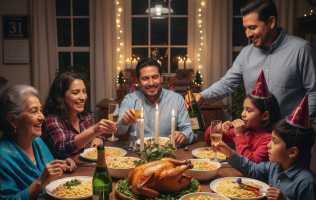 Prepara una cena de Año Nuevo sin estrés